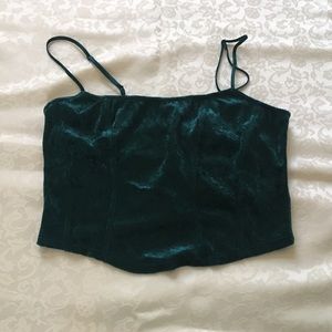 💚Vintage Victoria’s Secret Velvet Top💚